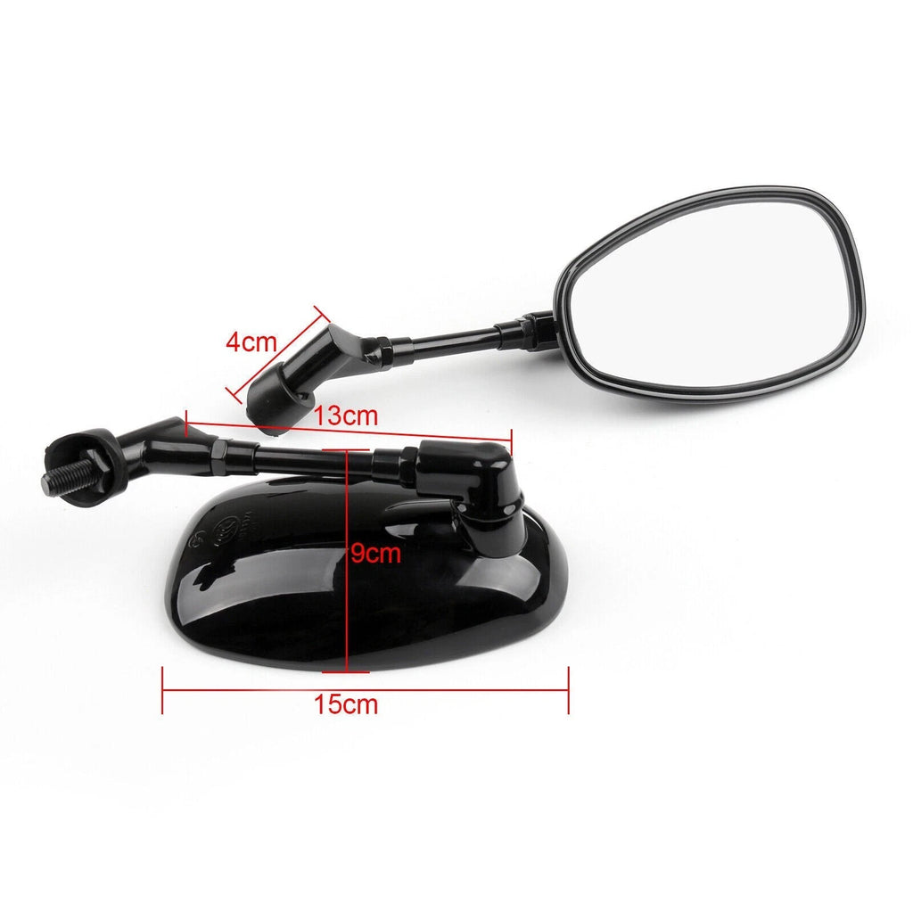 10mm Motorcycle Rear View Mirrors for Suzuki GSF250 Bandit 250/400/600 SV1000