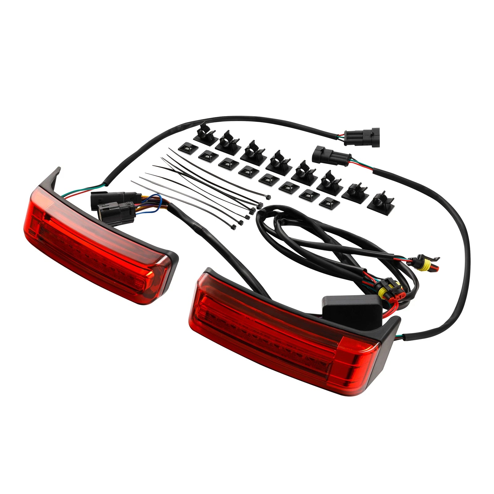 LED Saddlebag Running Brake Turn Light for Harley Street Road Glide (2014–2023)