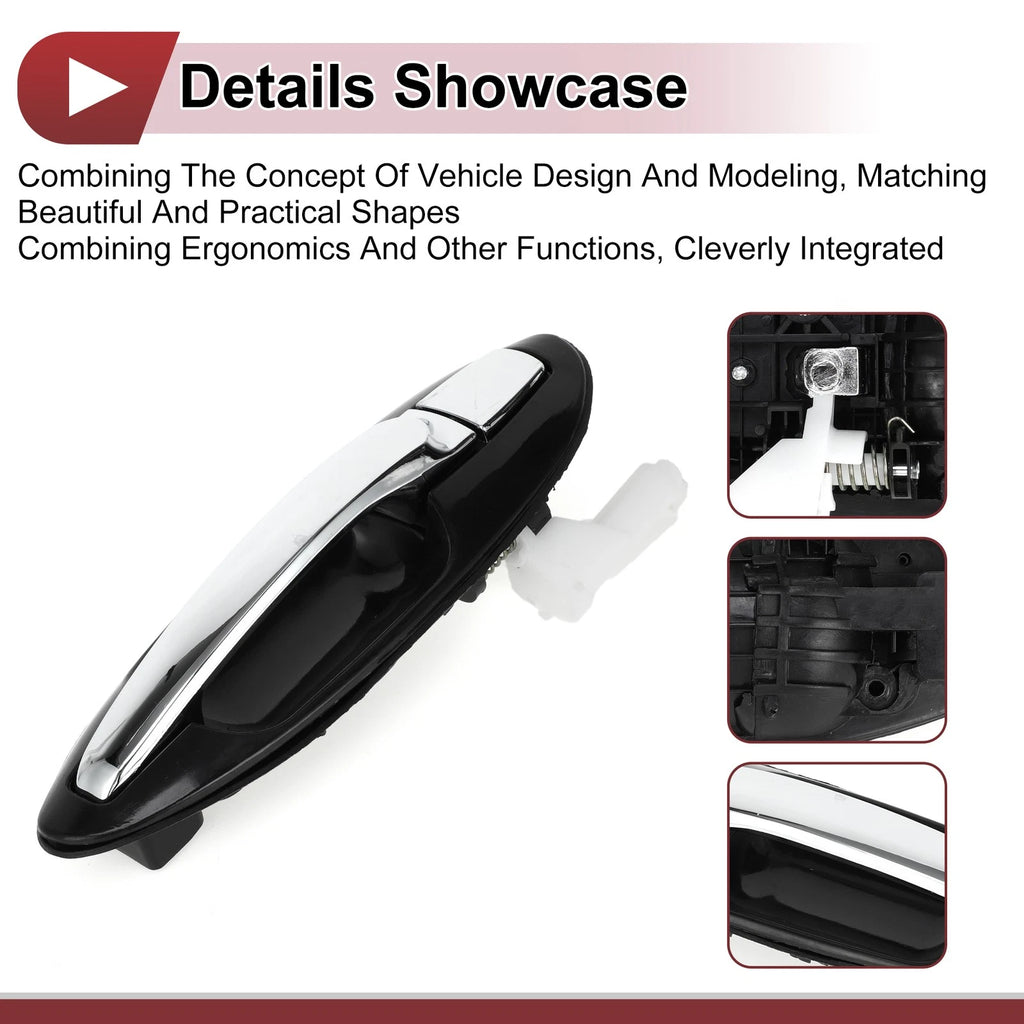 Exterior Door Handle for Hyundai Sonata (2002–2005) Rear Right No. 836503C000