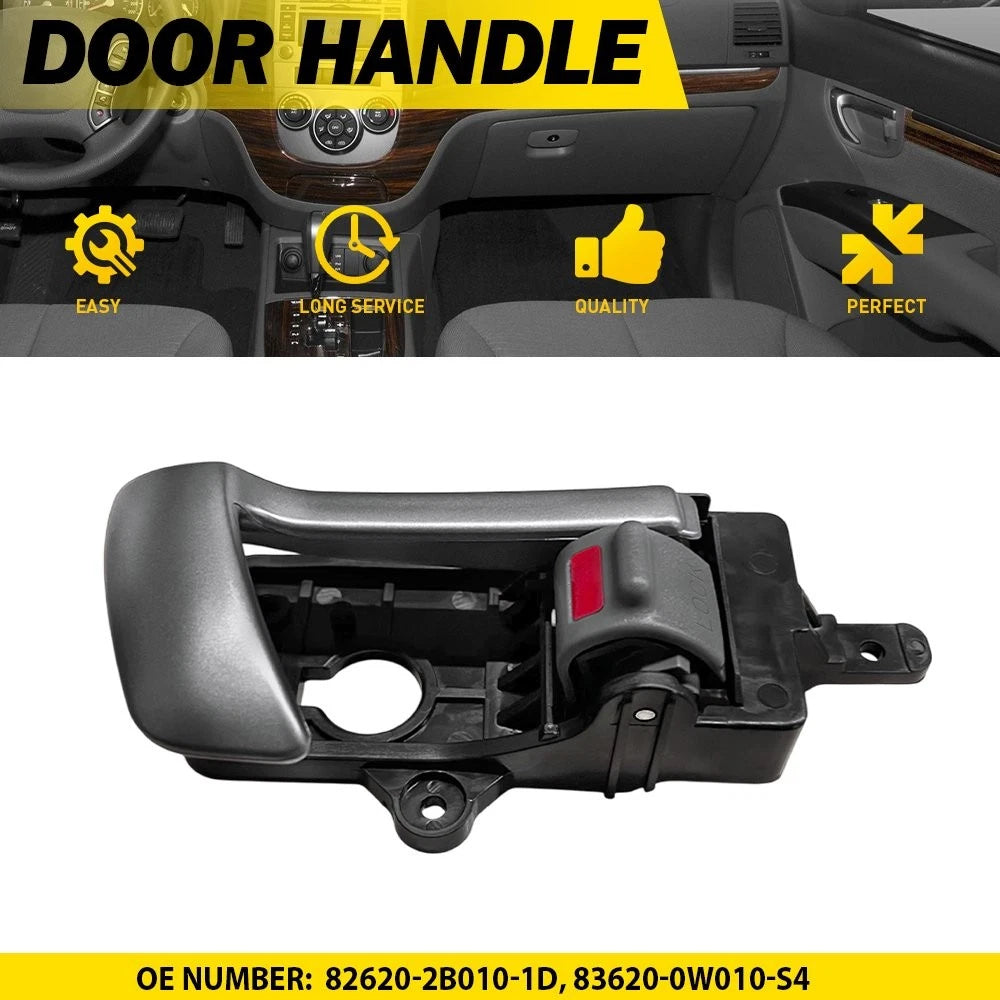 Interior Door Handle for Hyundai Santa Fe (2007–2012) Front/Rear Right Plastic