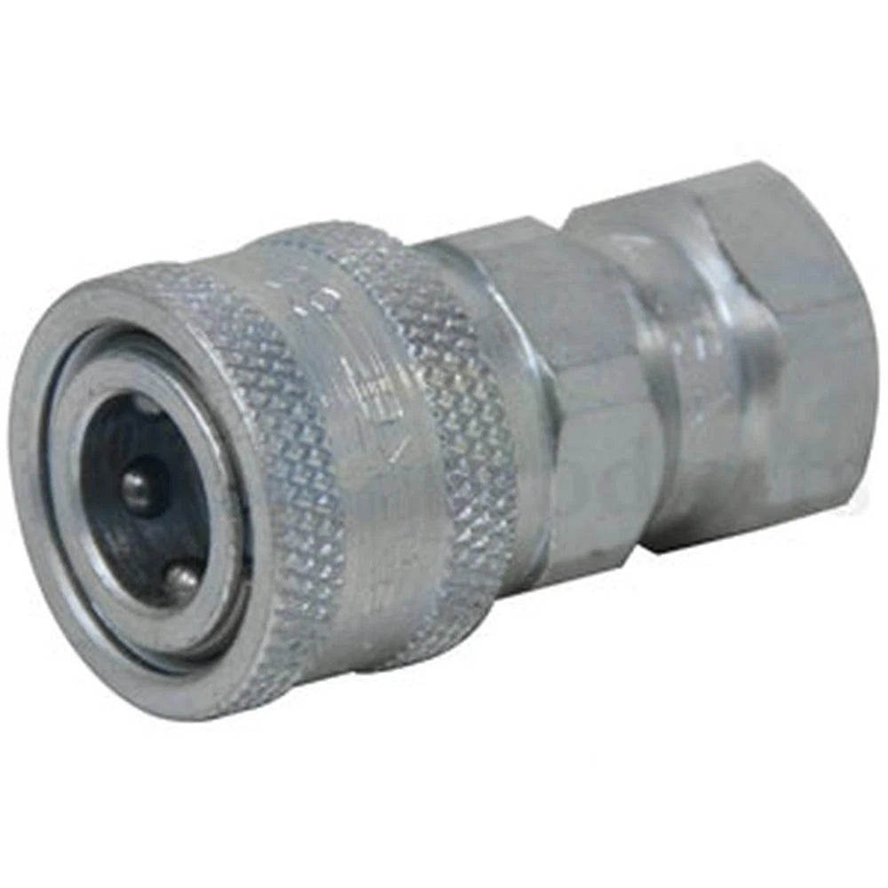 A-6601-4-4-P-AI Female Coupler Body for