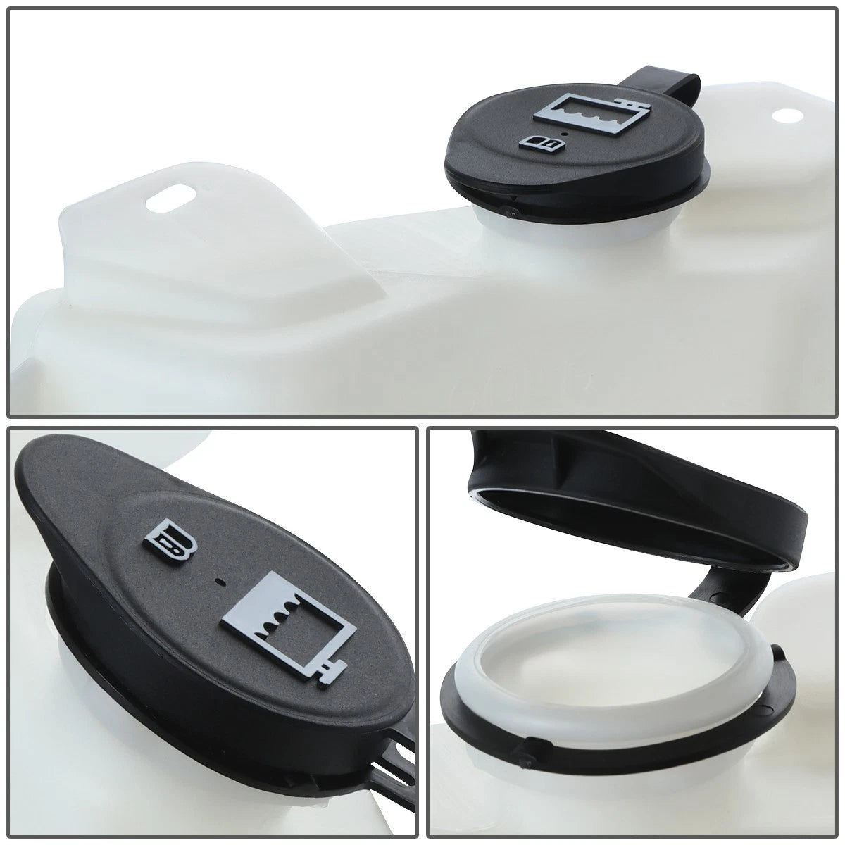 Engine Coolant Overflow Tank Reservoir Bottle + Cap for Saturn Outlook (2007–2010)