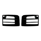 2X Gloss Black Front Bumper Air Duct Vent Trim for BMW M2 G87 (2023–2023)