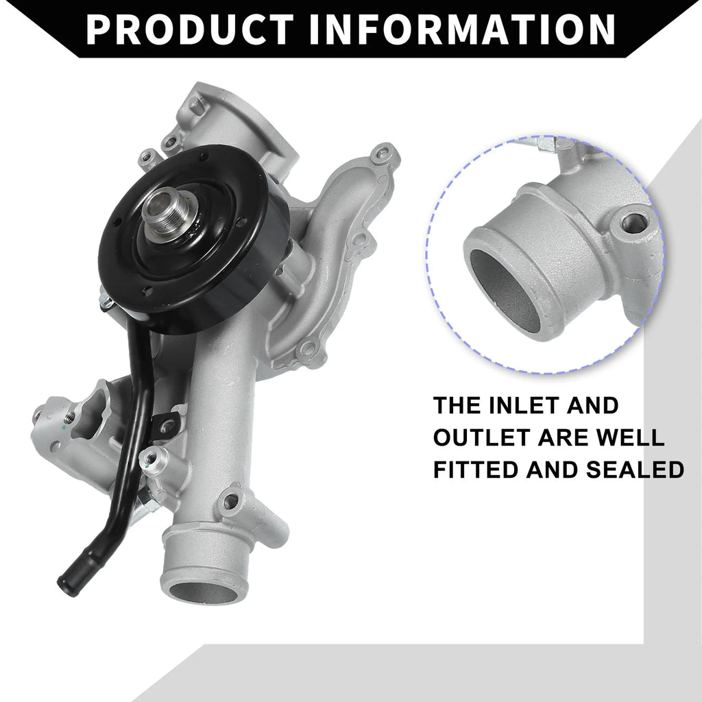Water Pump for Chrysler Aspen (2007–2009) No. 53021380AL/5302137AB, Rubber Band Kit