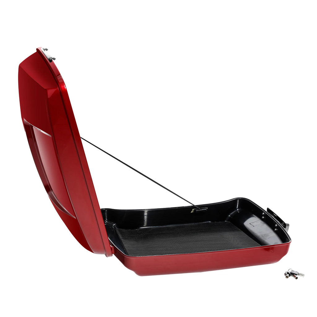 Razor Trunk Backrest for Harley Electra Glide (2014–2023) Wicked Red