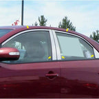 Luxury FX Chrome Window Package with Pillar Posts for 2010-2013 Kia Forte