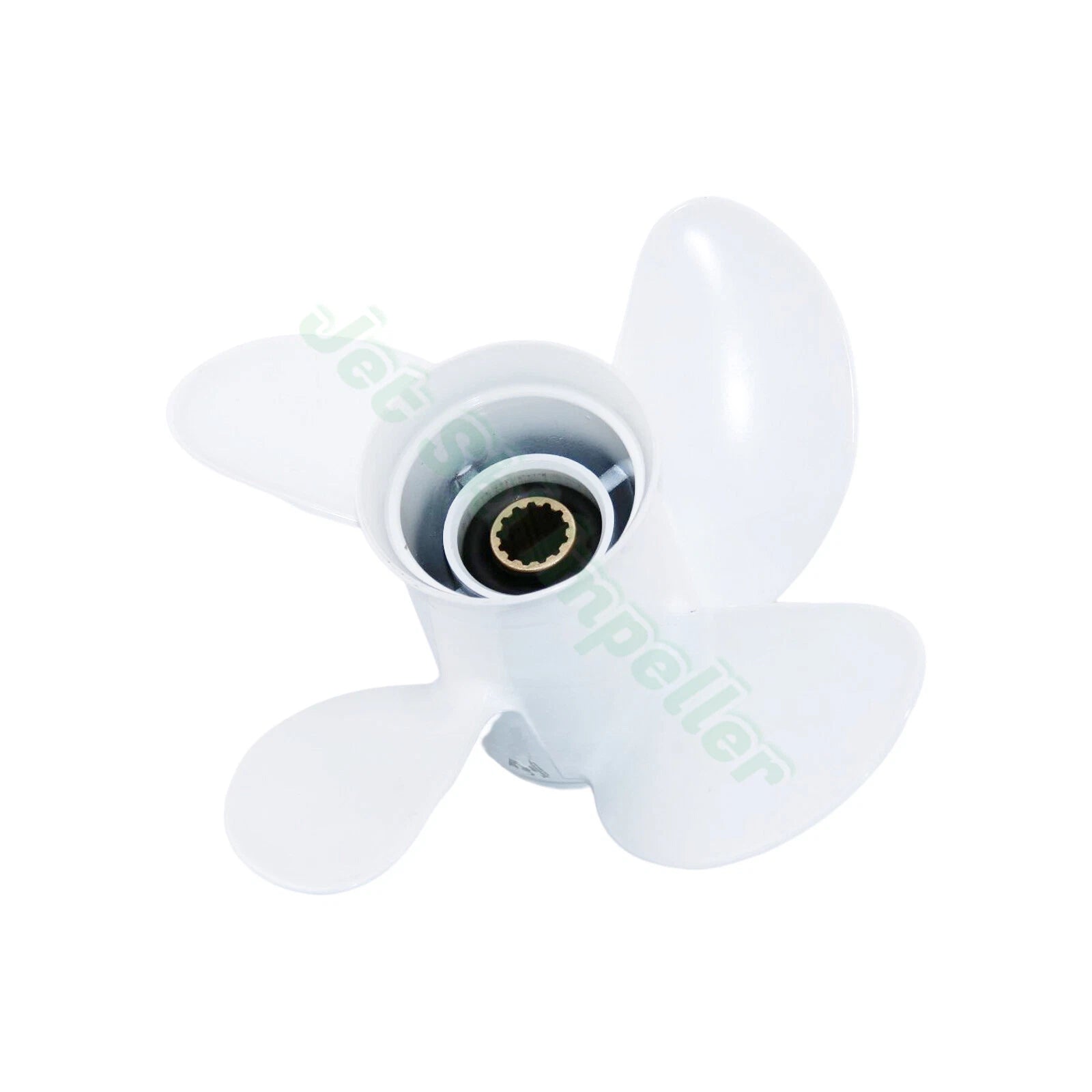 Outboard Propeller 10 5/8x12 for Yamaha 25-60HP (T25 F30 F40 F50) Aluminum 4 Blade