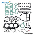 Powerhead Gasket Kit for Yamaha Outboard 3 Cylinder (6H4-W0001-01)