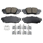 DuraGo Rear Rotors & Akebono ProACT Ceramic Brake Pads Kit for RX350 RX450hL (2010–2023)