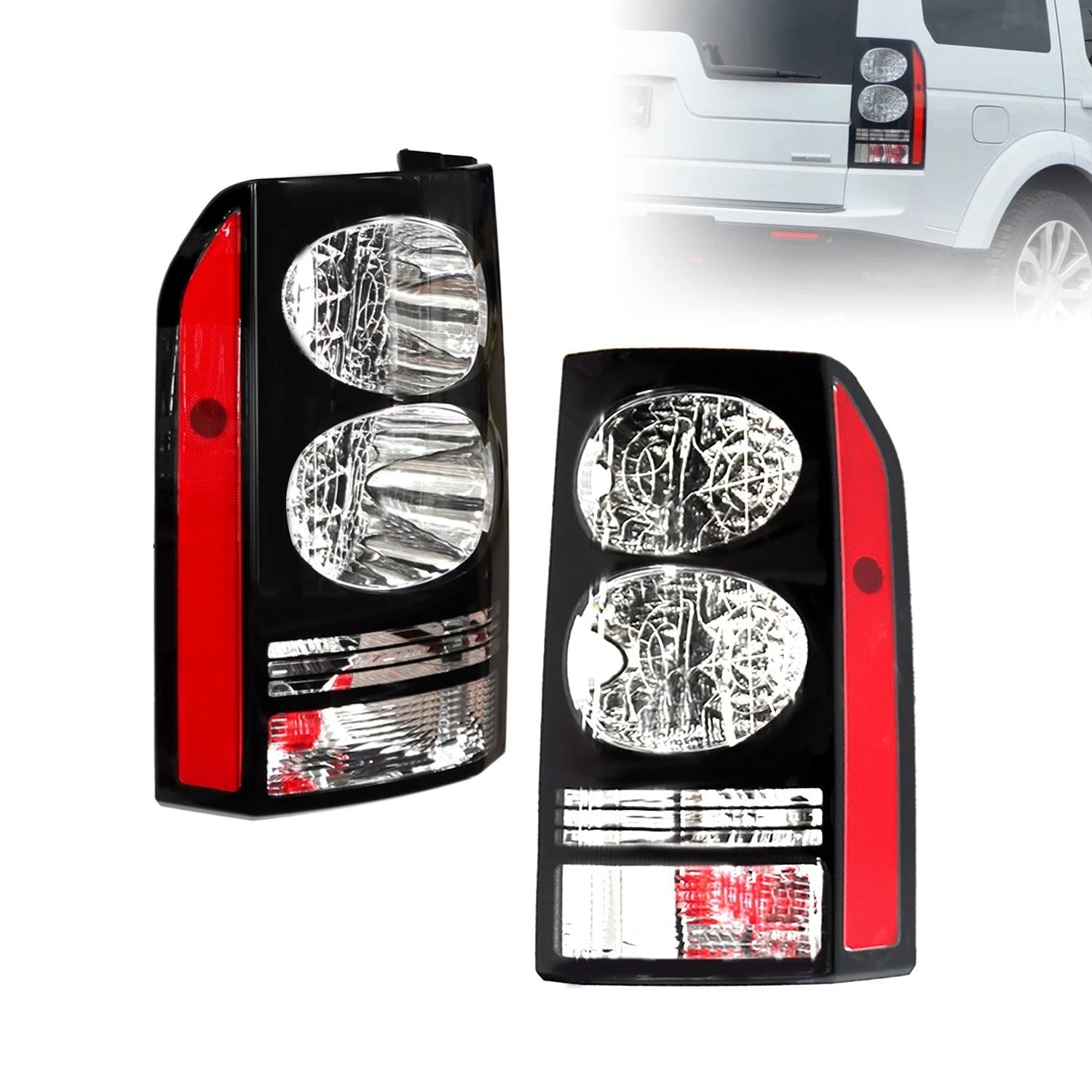 Set of 2 Tail Lights for Land Rover Discovery LR3 LR4 (2004–2016)
