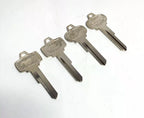 Ignition and Trunk Lock Blank Key Set for 1965–1966 Ford Mustang
