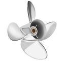 14 x 21 Stainless Steel Boat Propeller for Mercury 150-300HP (15 Spline, RH, 4 Blade)