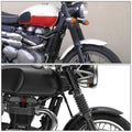 Set of 2 Front Fork Rubber Cover Gaiters for Triumph TR6 T120 T100 (1964–1968)