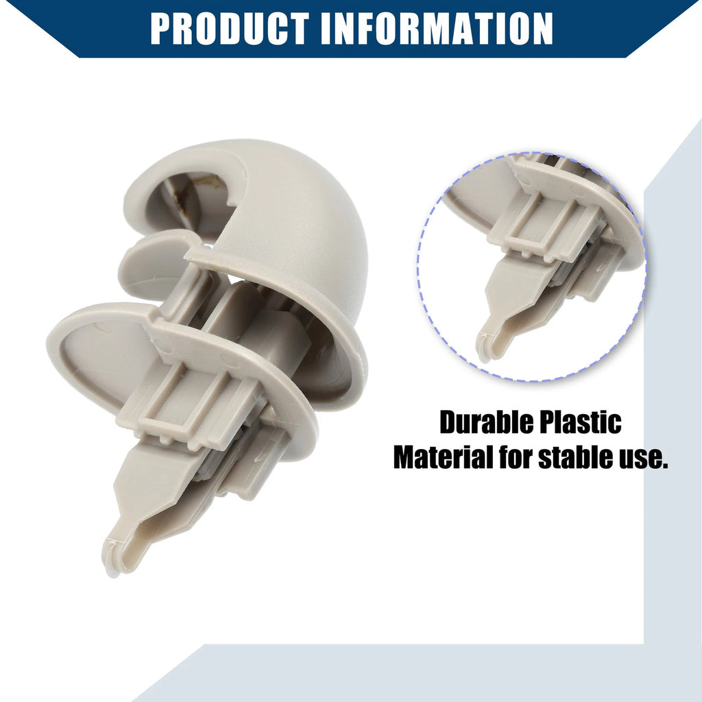 Coat Hook Clothes Hanger for Dodge RAM 1500 2500 (2002–2005) No.5HT25TL2AD Gray