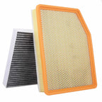 Cabin & Engine Air Filter Kit for Chevrolet GMC 2.7L - 6.6L (CF185 A3244C)