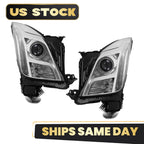 HID/Xenon Headlight Pair w/ LED DRL for Cadillac XTS (2013–2017)