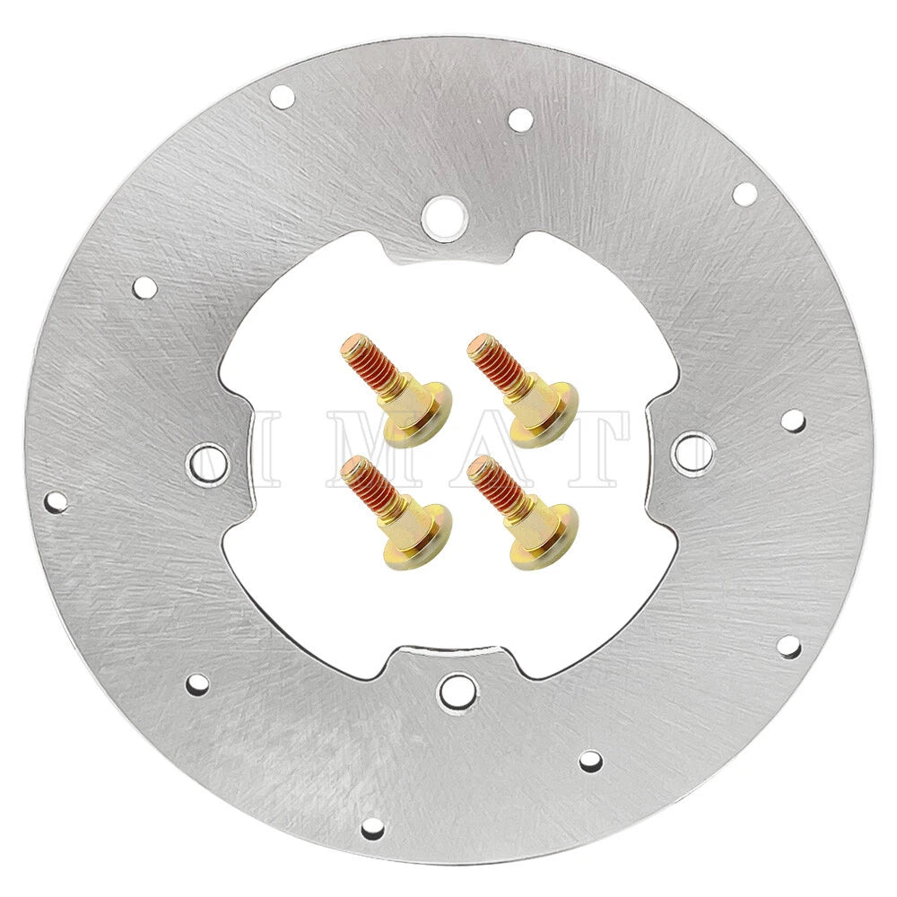 Brake Disc Rotor Set of 2 W/Screws for Arctic Cat 400 450 500 550 570 700 1000