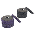 12 Pack Diamond Grinding Discs for Metal and Wood 5/8" (4 Black, 4 Purple)