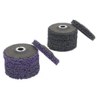 12 Pack Diamond Grinding Discs for Metal and Wood 5/8" (4 Black, 4 Purple)