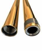 Pro One Gold Fork Tubes 41mm for Harley-Davidson Touring & Softail