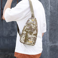 Camouflage Tactical Sling Bag for Sports and Outdoor Activities