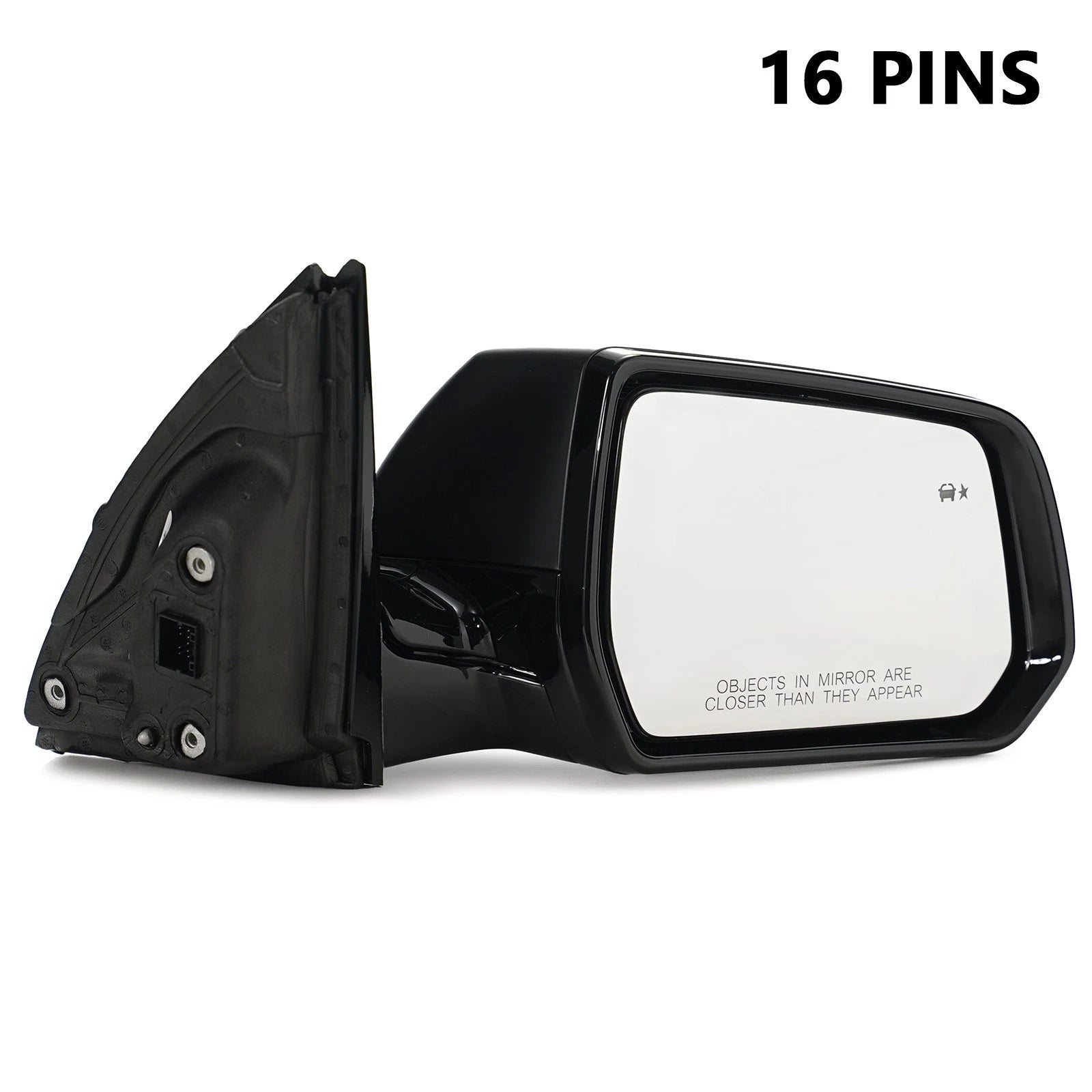 Side Mirror for Chevy Traverse (2018–2019) W/Turn Signal, BSD, Camera, 16pin Right