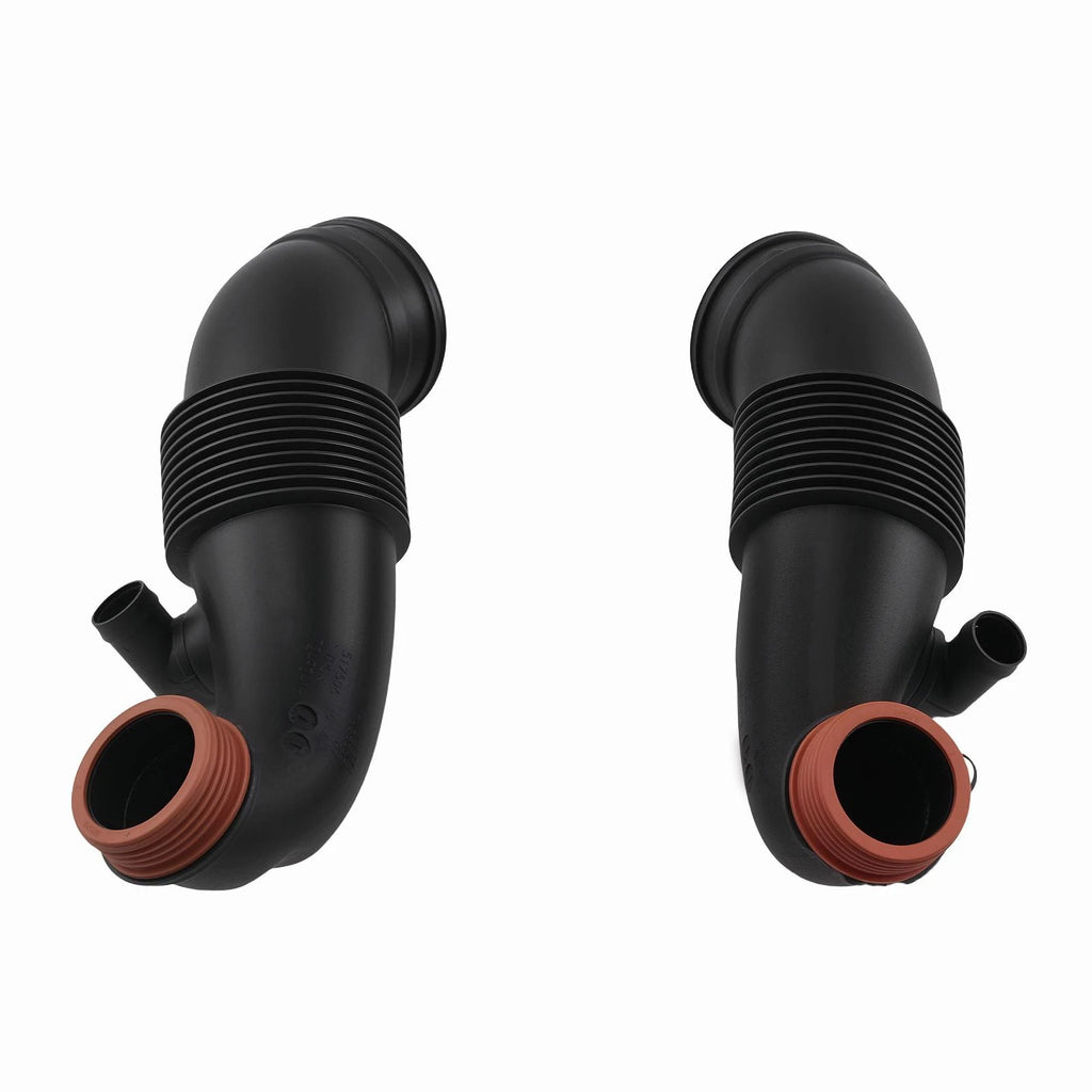 Set of 2 Air Intake Tube Hoses for BMW X5/X6 xDrive50i (2007–2013) 13717638568 13717638569