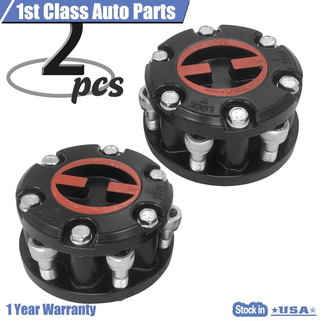 2 Sets of Manual Locking Hubs for Isuzu Trooper Rodeo (1987–1999) 12941424