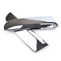 Chrome Rear Window C Pillar Post Cover Trim Caps for Kia Sportage (2011-2015)