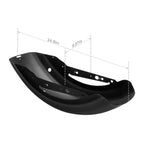 Gloss Black Rear Fender for Harley Sportster XL883 1200 48 72 (2004–2022)