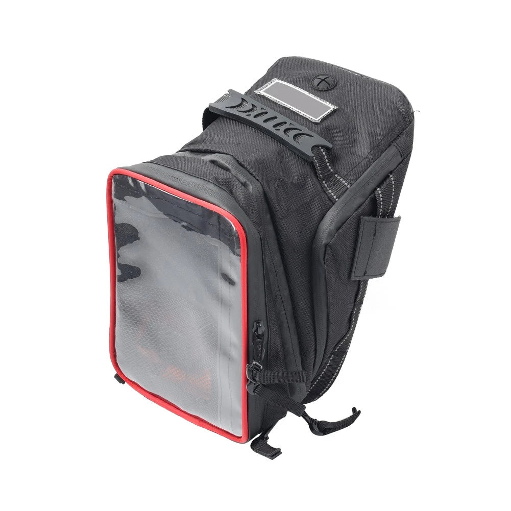 Universal Motorcycle Tank Bag with Strap for Harley, Honda (Fits Most Models)