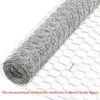 2" Holes Galvanized Poultry Net Fencing for Chicken (24"×150')