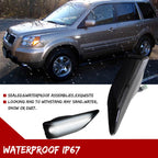 Smoke White LED Front Bumper Side Marker Lights for Honda Pilot (2006–2008)
