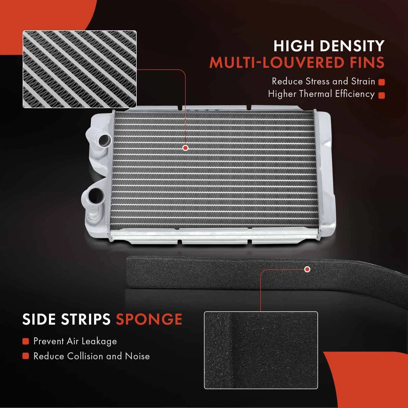 HVAC Heater Core for Chevy Camaro, Pontiac Firebird, Buick Skylark (1969–1981)