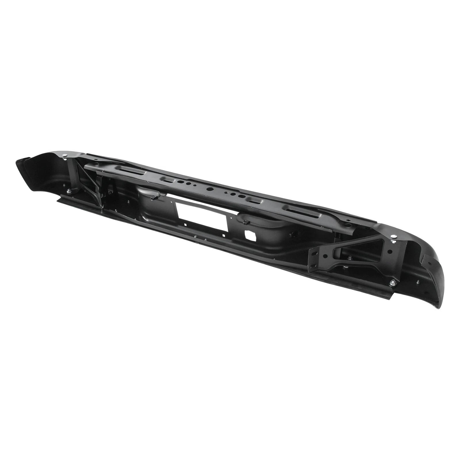 Black Rear Step Bumper for Chevy Silverado GMC Sierra 1500 2500 (1999-2007)
