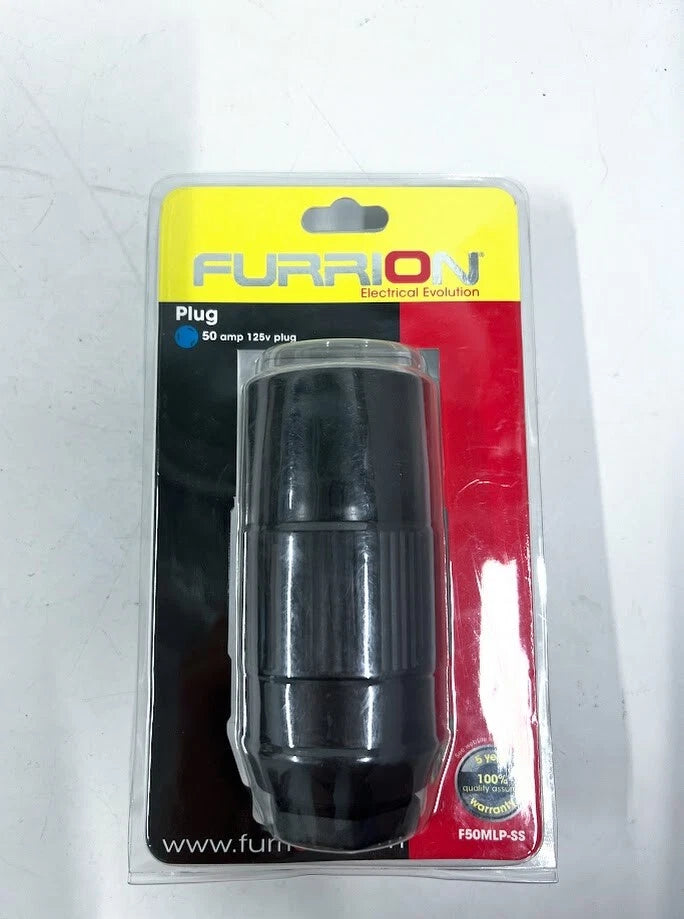 Furrion F50MLP-SS 50 AMP 125V Plug for RVs (UL & CUL Certified)