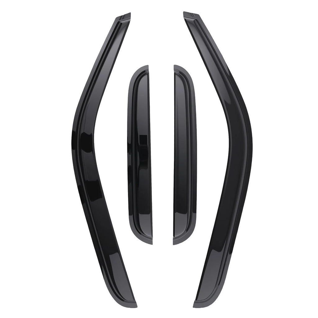 Vent Window Visor Rain Guard for Chevy Silverado 1999–2006 (Extended Cab)