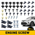 Set of 80 Splash Cover Shield Rivet Clips for BMW