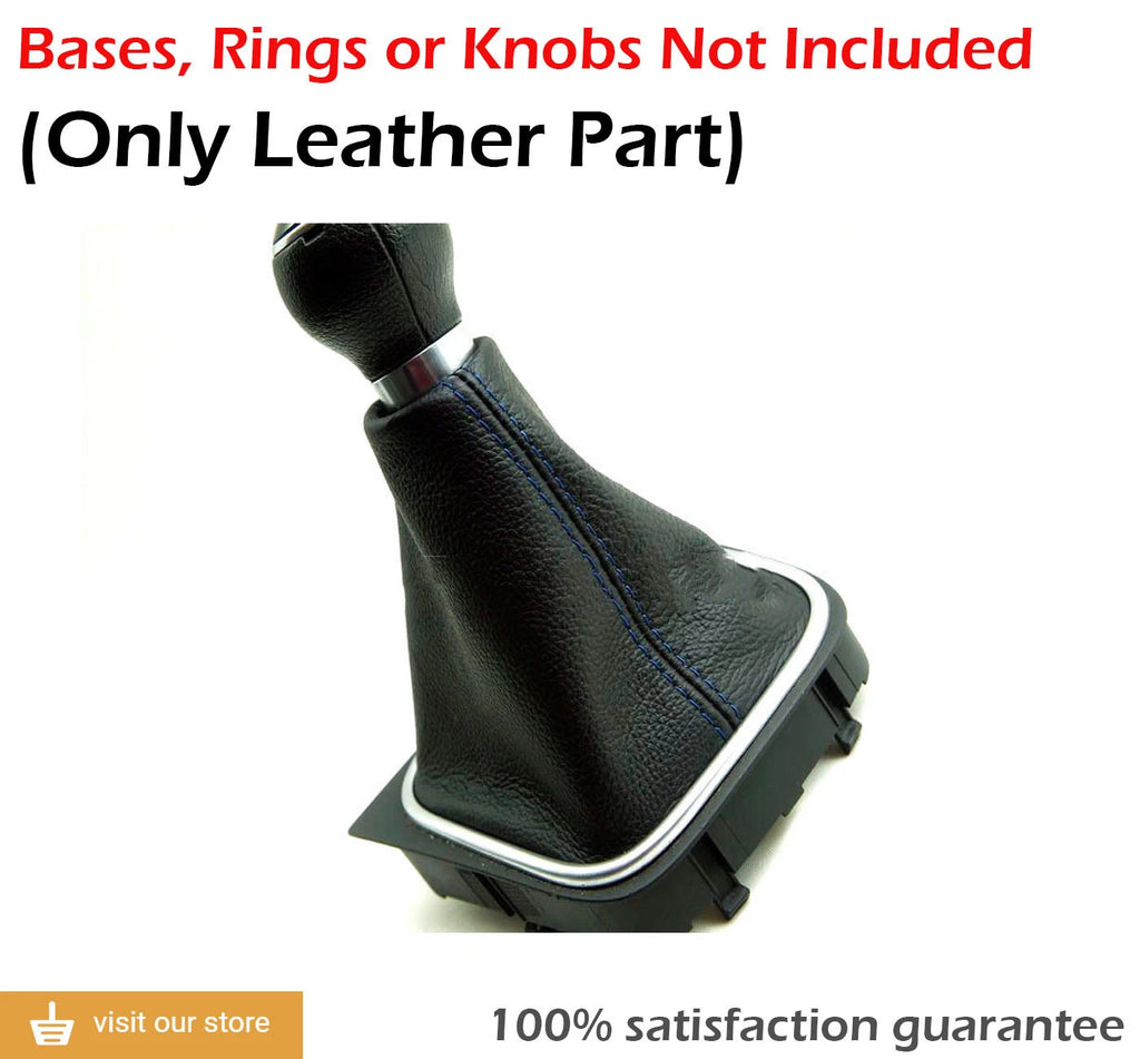 Manual Shift Boot for VW Jetta Vento Bora (2005–2012) Blue Stitch