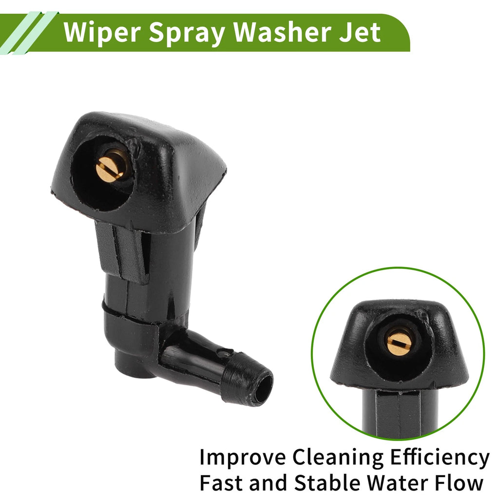 Windshield Washer Nozzle with Hose Connector for Honda (No. 76810SDAA11)