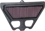 K&N High-Flow Air Filter for Kawasaki KA-9017 (OE Replacement)