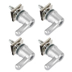 Set of 4 Saddlebag Lever Lock Bolts & Nuts Kit for Touring (2001–2020)