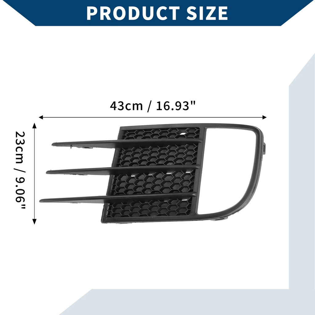 1pc Fog Light Grill for Volkswagen GTI (2010–2014) No. 5K0853666C