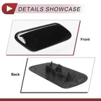 Front Right Washer Nozzle Cover Cap for Subaru XV Crosstrek (2018–2020) Black