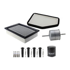 Tune Up Kit 4 Spark Plugs & Boots for Ford Escape, Mariner (2008)