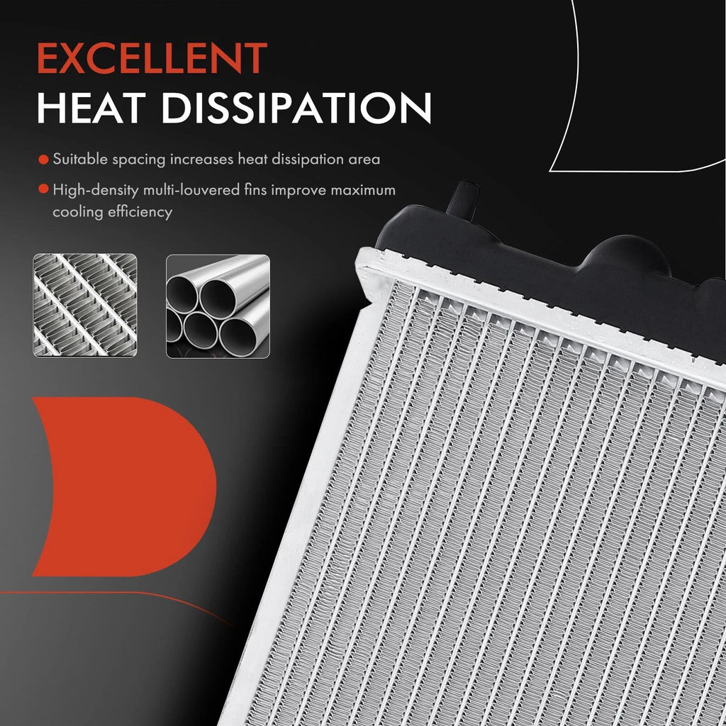 Radiator with Transmission Oil Cooler for Nissan Altima (2002–2006)