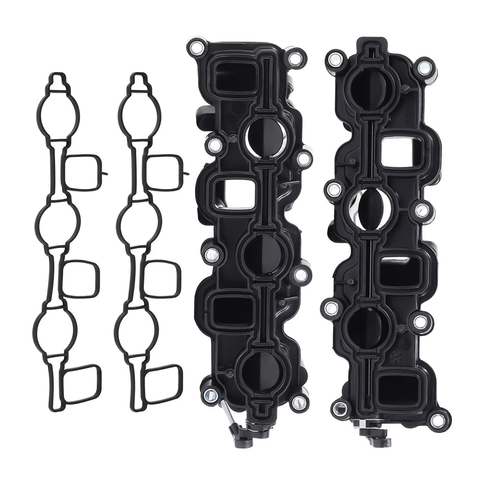 Left & Right Air Intake Manifold Set for VW Touareg Phaeton Audi A4 A6 A8 (2010–2016)