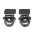 Tie Down Anchors Hooks for Chevy Silverado Pickup Trucks Black