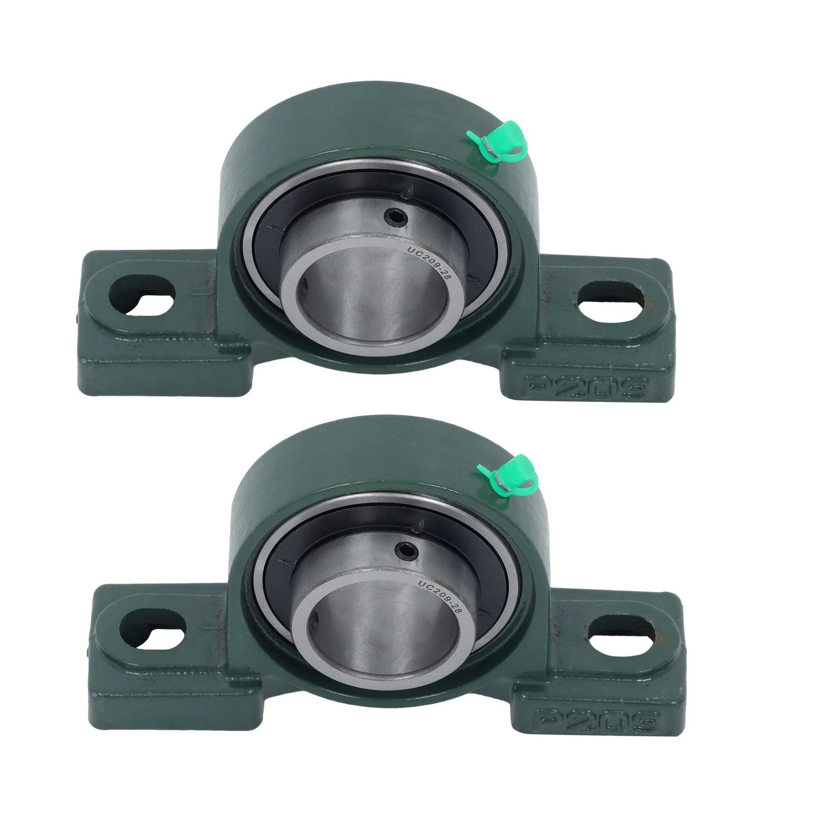 Set of 2 Pillow Block Bearings UCP209-28 for Various Applications