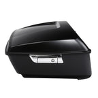 Matte Black Trunk Backrest Pad Rack for Harley Street Glide (2014–2026)